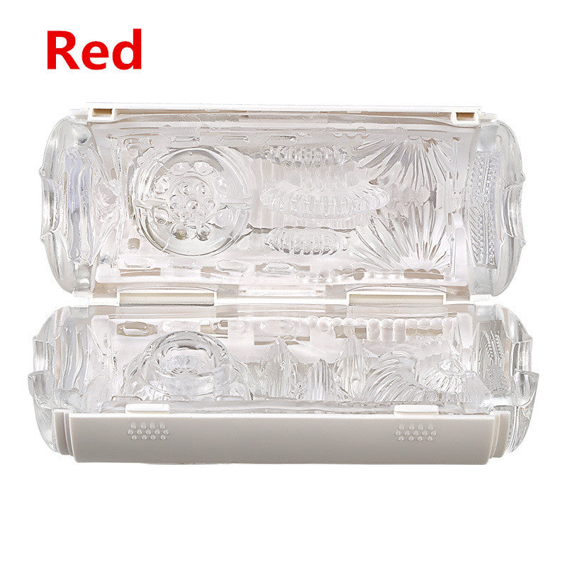 Leten Space Capsule Flip Dual Holes Manual Masturbation Cup