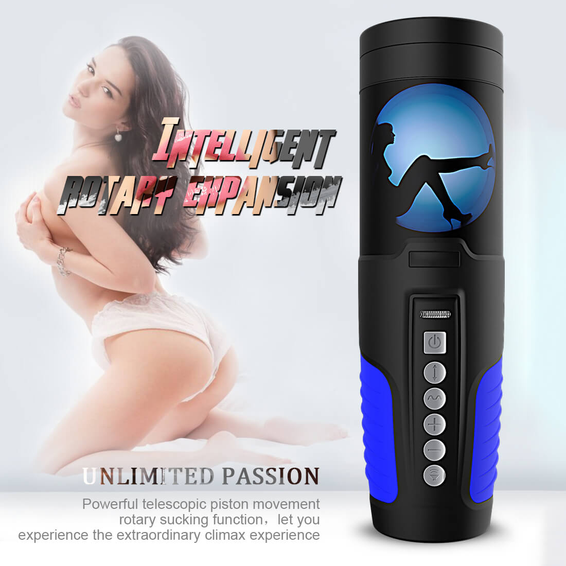 Automatic Rotation Intelligent Voice Masturbator Adult Toy