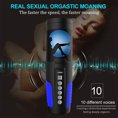 Automatic Rotation Intelligent Voice Masturbator Adult Toy