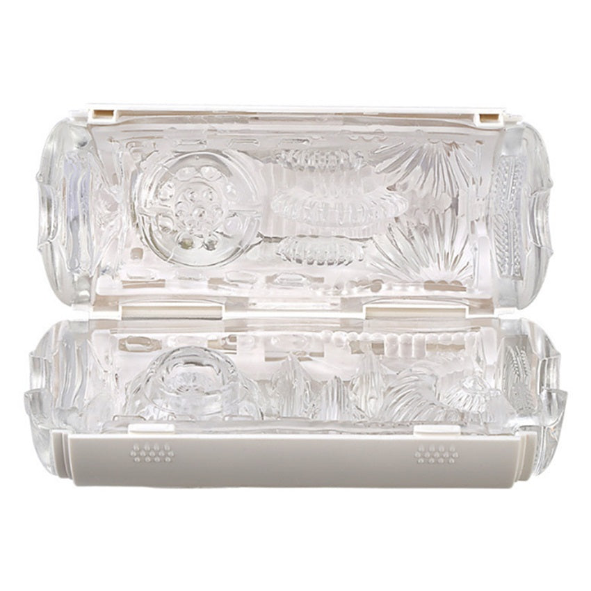 Leten Space Capsule Flip Dual Holes Manual Masturbation Cup