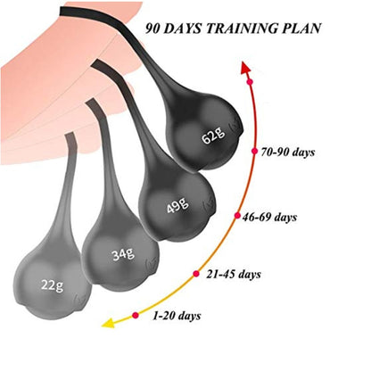 Penis Weights For Male Physical Exercise Ball Stretching Gravity Ring