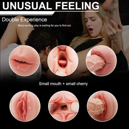 3D Realistic Double Head Automatic Masturbator