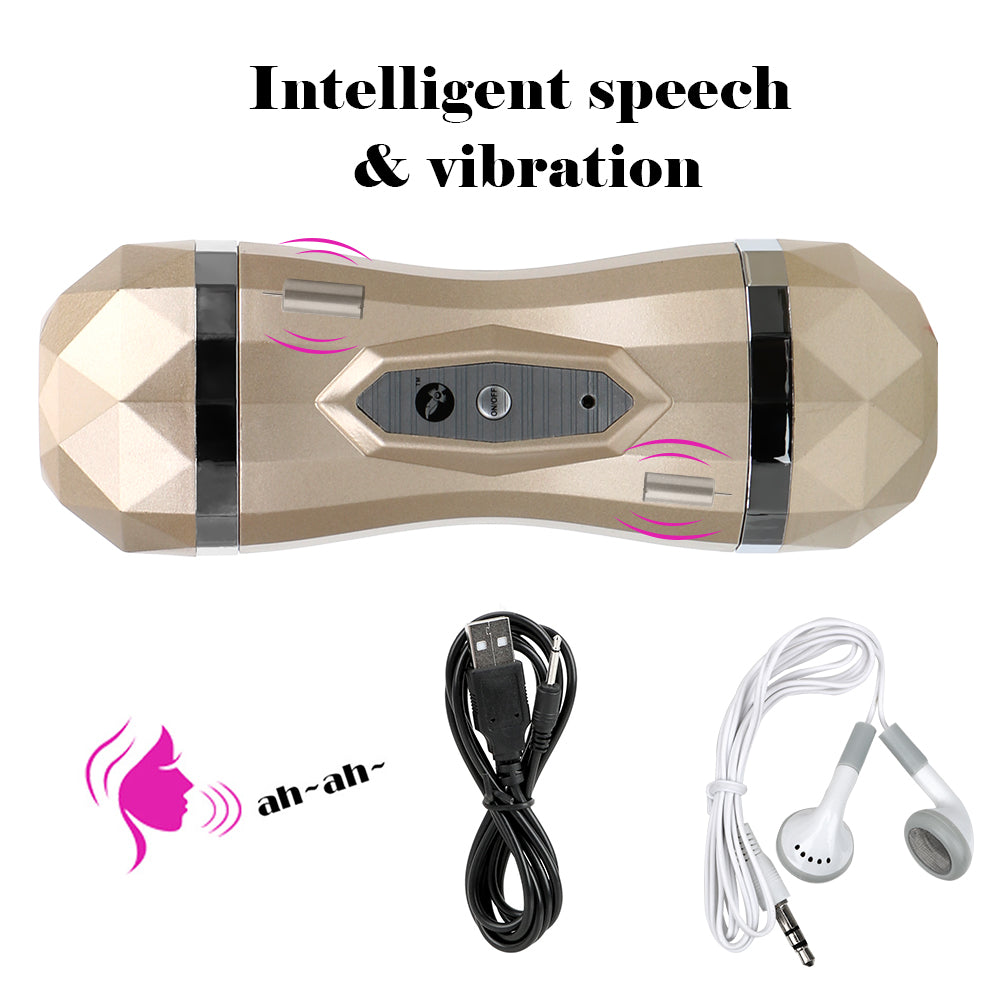 Double Heads Pocket Pussy And Mouth Sex Toy Men Masturbation Cup