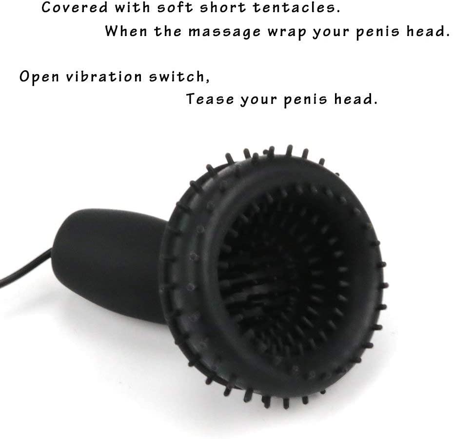 Silicone Massaging Vibrating Stamina Trainer Sex Toy For Men