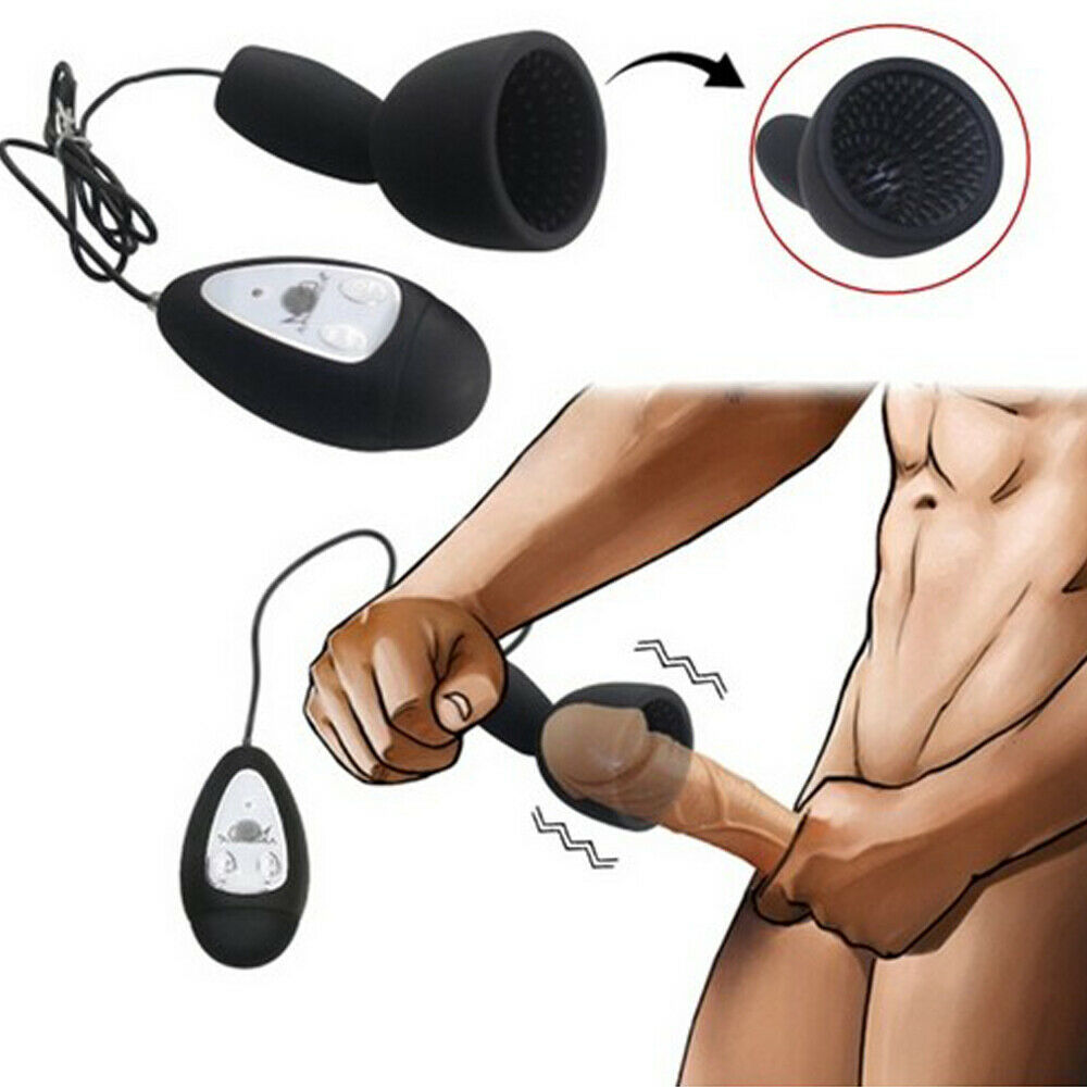 Silicone Massaging Vibrating Stamina Trainer Sex Toy For Men