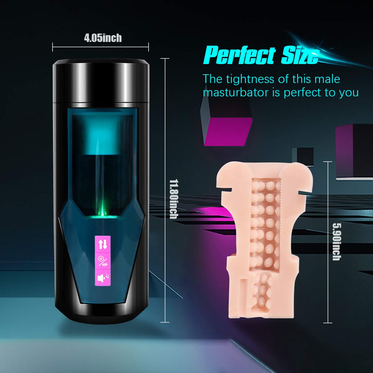 Automatic Stroker Toy Erotic Massage Penis Cock Trainer