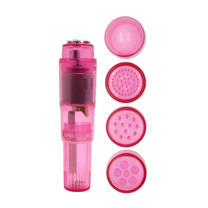 Small Yet Strong Clit Vibrator - Hold On Clit During Sex!