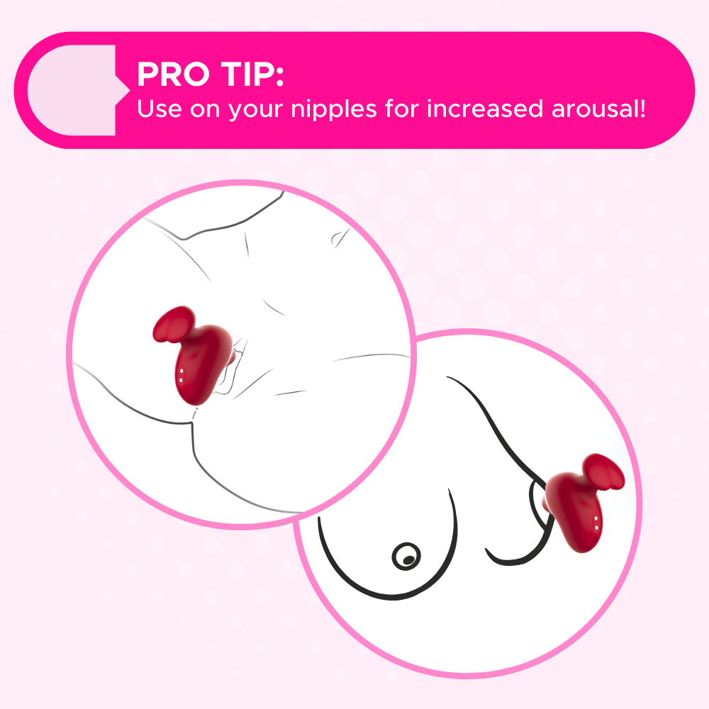 Silicone Pussy Pal Air Pulse Vibrator - Fits in Your Hand!