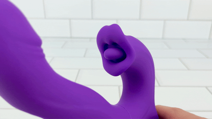 Amelia Flapping Vibrator with Licking Tongue