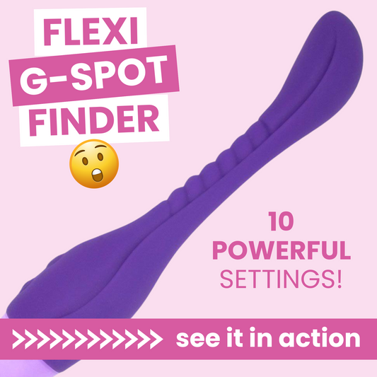 Flexi-G Vibe - Ultra Flexible Shaft, Explosive G-Spot Orgasms!