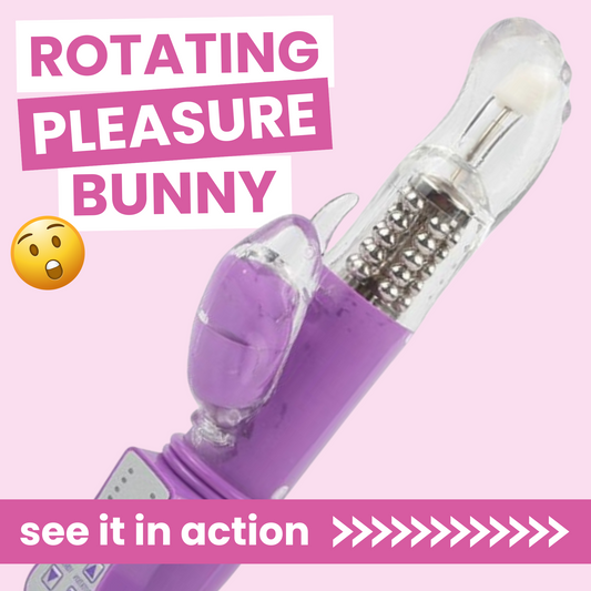 Rotating G-Spot Stroking Rabbit Vibrator