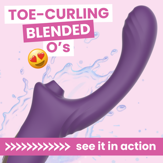 G-Spot Rabbit Vibrator with Suction