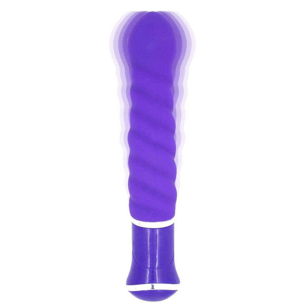 The Swirl Rechargeable Silicone Vibrator