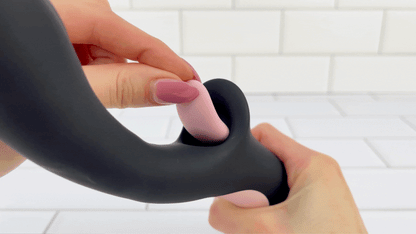 Thumping & Licking Silicone Rabbit - Hits That G-spot While Giving You Oral!
