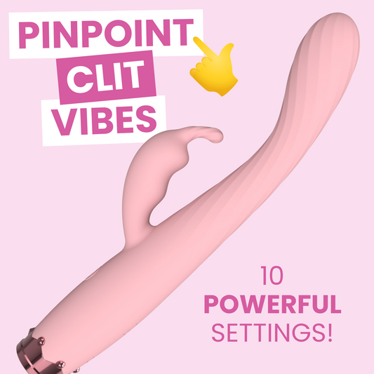 Powerful Pinpoint Dual-Action G-Spot Vibrator - Great for Beginners!