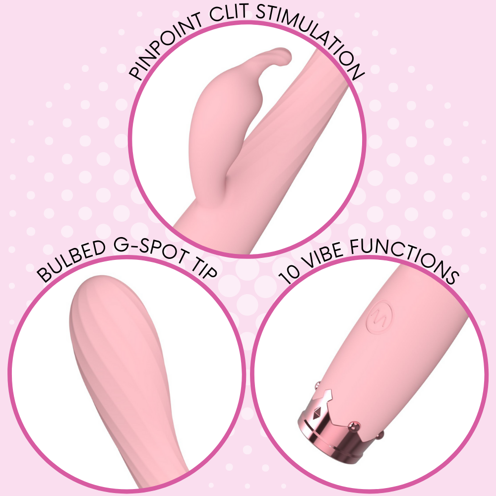 Powerful Pinpoint Dual-Action G-Spot Vibrator - Great for Beginners!