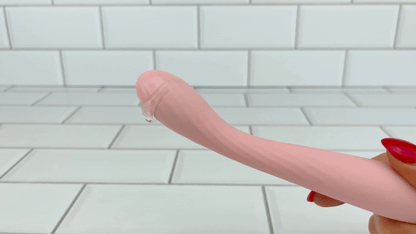 Beginner's Silicone G Spot Vibrator - Flexible Slim Shaft with Toe-Curling Power