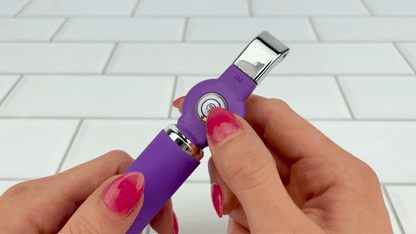 Rechargeable Purple Vibrator