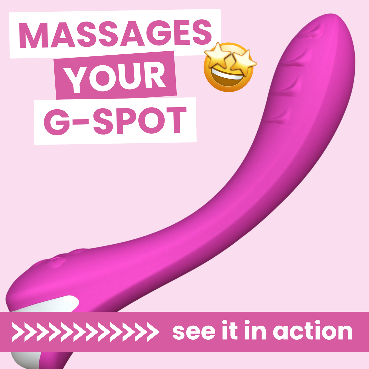 G-Form Deluxe - Extra Strong G-Spot Wand Massager
