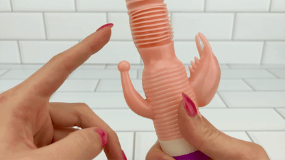 Rippled Triple Stimulating Power Vibrator