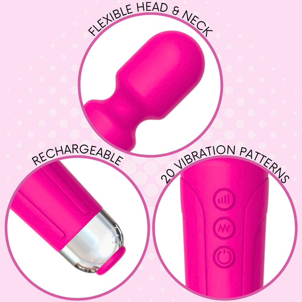 Silicone Power Wand Massager