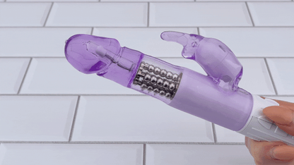 Beginners Rotating G-Spot Massaging Rabbit Vibrator