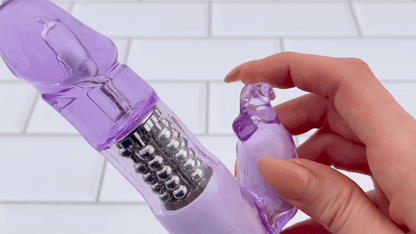 Beginners Rotating G-Spot Massaging Rabbit Vibrator