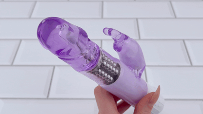 Beginners Rotating G-Spot Massaging Rabbit Vibrator