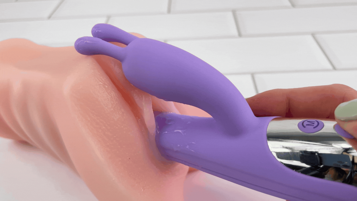 Rippled High Quality G-Spot Rabbit Massager