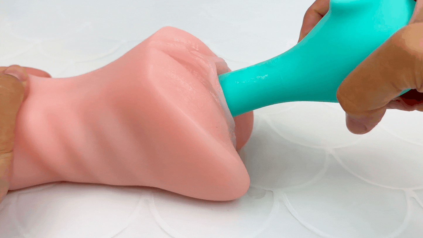 Engrace Dual-Ended Rapid Flickering Clit Massager & G-spot Vibe