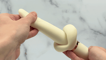 Tongue Tornado Twirling Silicone G-Spot Vibrator - Vibrates and Rotates!