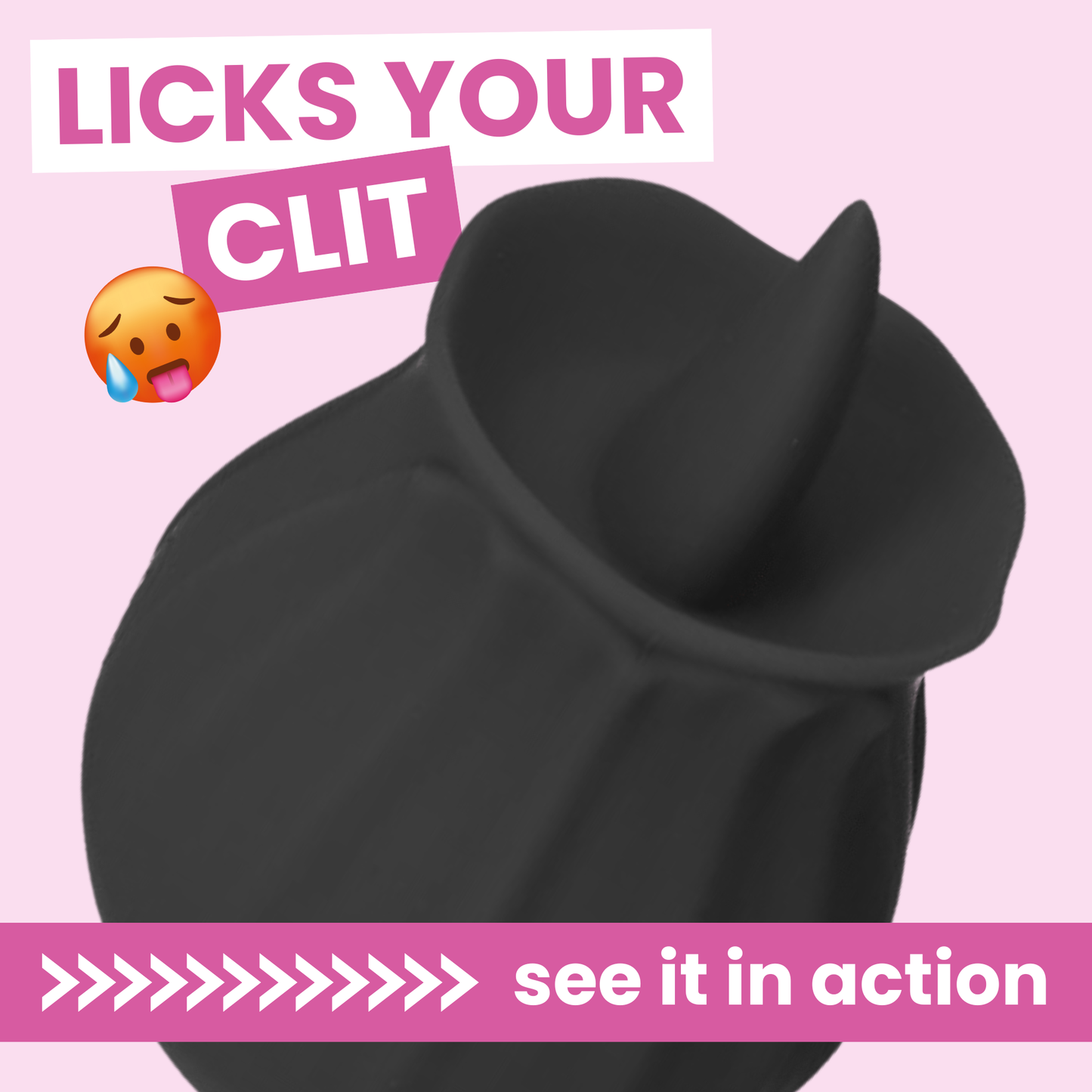 Bhava Rechargeable Flickering Tongue Rose | Clit Licking Stimulator