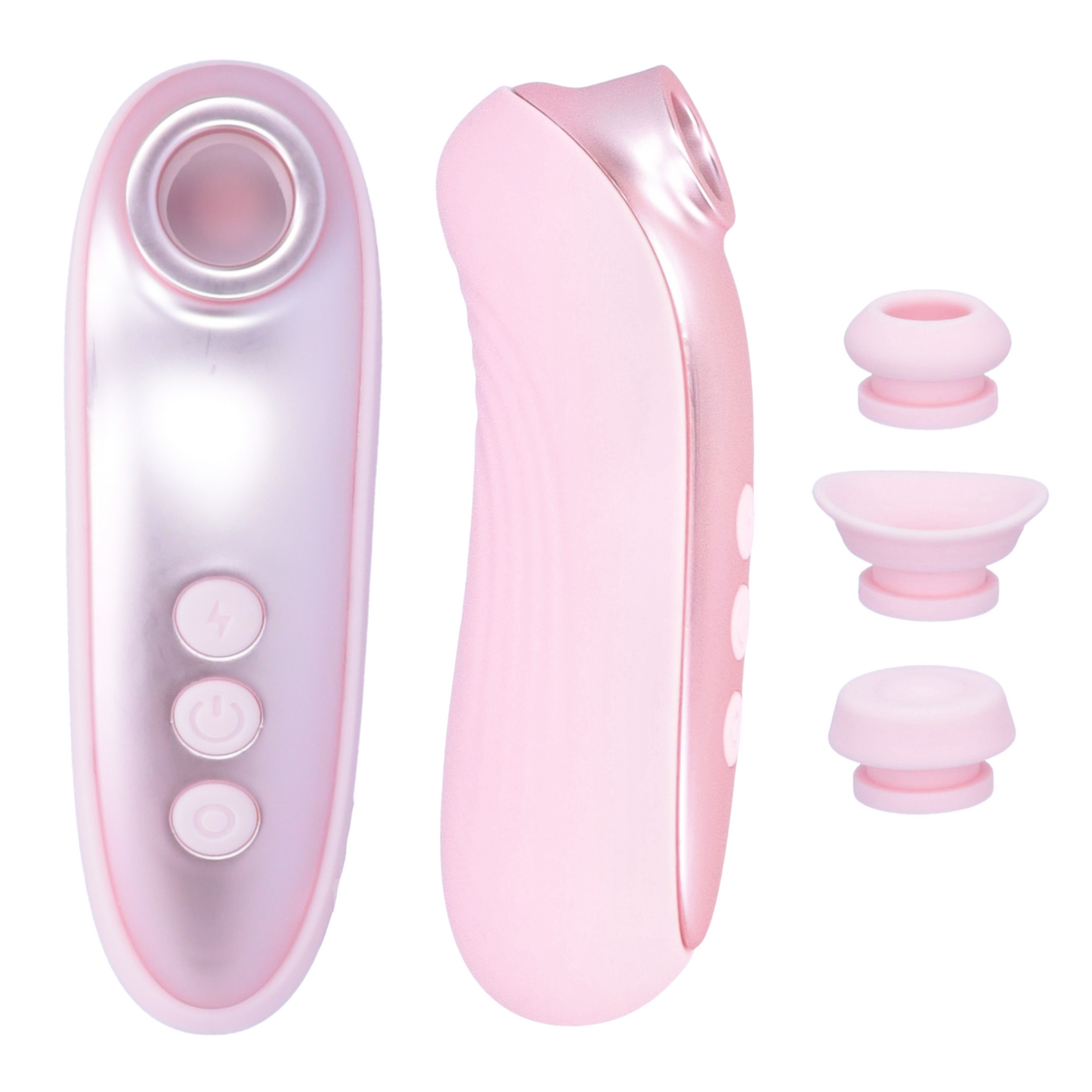 Luxury Air Pulse Toy with 3 Attachments - Mimics Oral Sex for Fast Orgasms!
