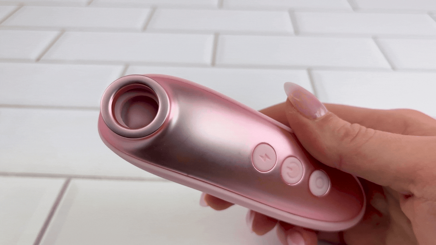 Luxury Air Pulse Toy with 3 Attachments - Mimics Oral Sex for Fast Orgasms!