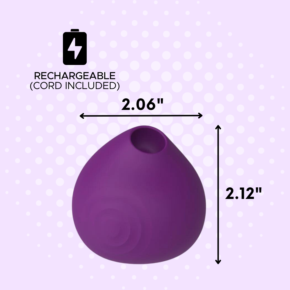 KISS Mini Air Pulse Clit Kissing Vibrator