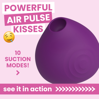 KISS Mini Air Pulse Clit Kissing Vibrator