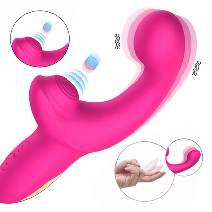 Thumping & Fingering Dual Action Vibrator - Experience the Ultimate Fingering Sensations!