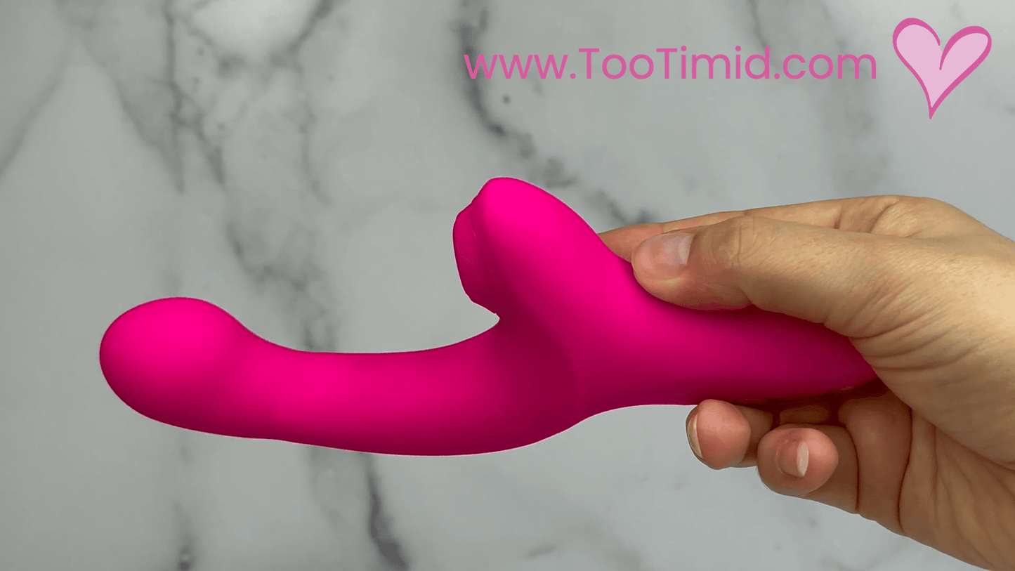 Thumping & Fingering Dual Action Vibrator - Experience the Ultimate Fingering Sensations!