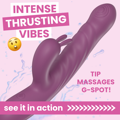 The Rippled Thrust Rabbit - Bends to Fit, Thrusts to Thrill!