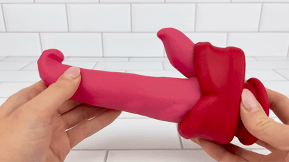 Warming Silicone Thrusting & Rotating Suction Cup Tongue with Remote - Deep, Hands-Free Penetration and Wild Oral!