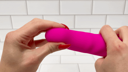 Silicone Twirling Suction Cup G-Spot Dildo - Rotates Against Your G-spot for Easy Squirting Orgasms!