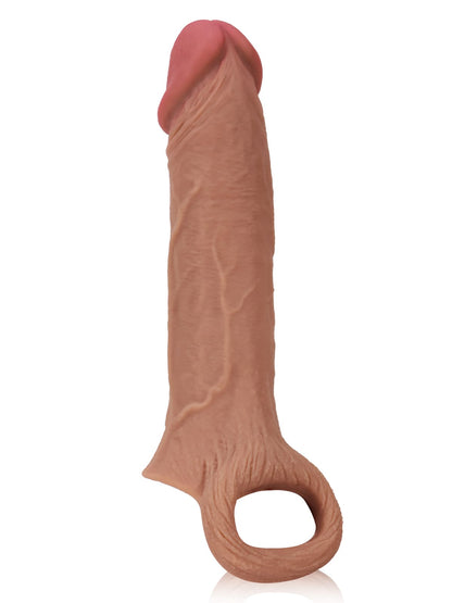 Perfect 8” Length x 5.9” Girth M/L Size Penis Sleeve With Ejaculatory Hole