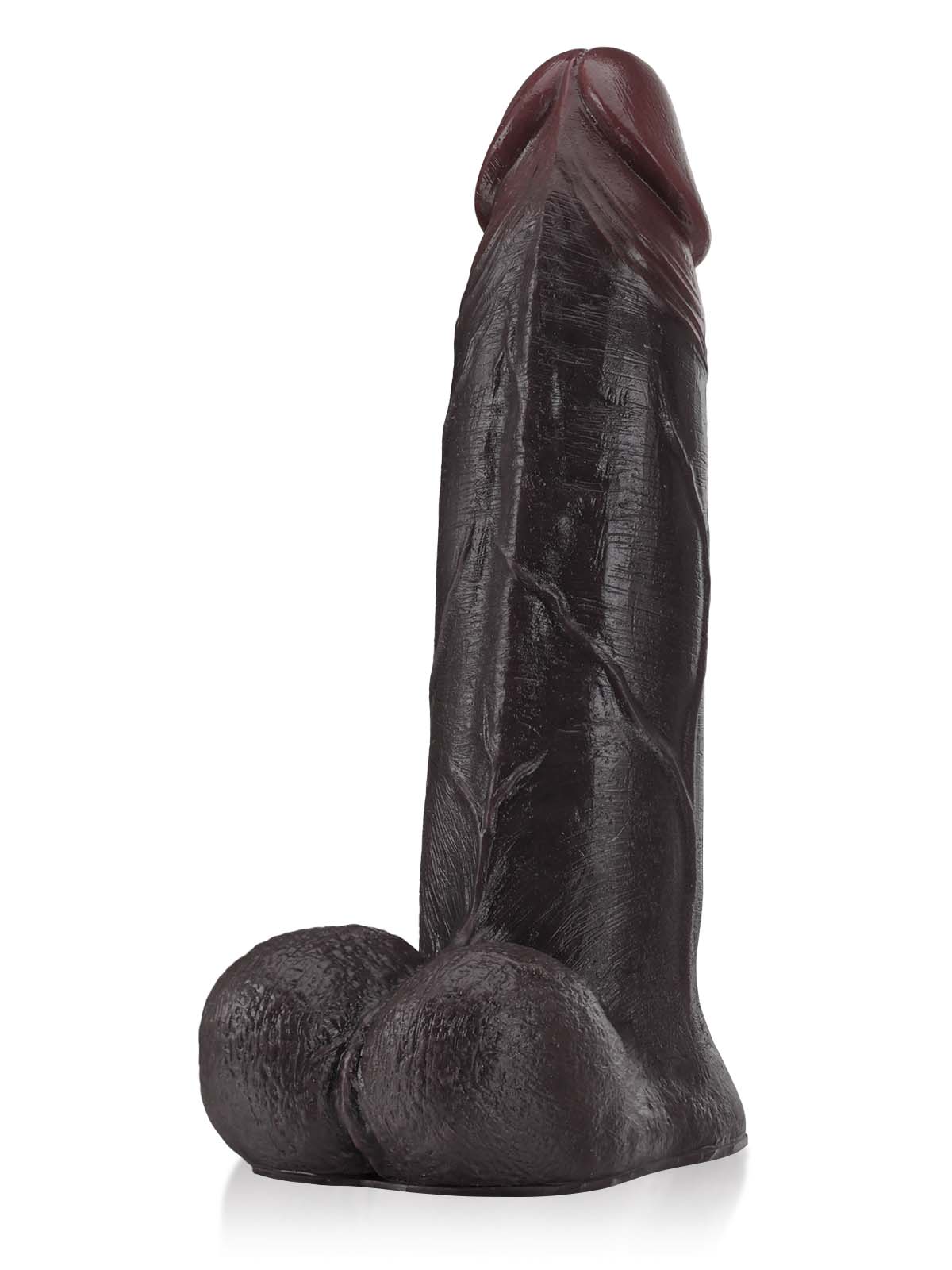 Raptor  10" x 2.5" Huge Thick Sliding Skin Vac-U-Lock Dildo With Moving Balls & Suction Cup