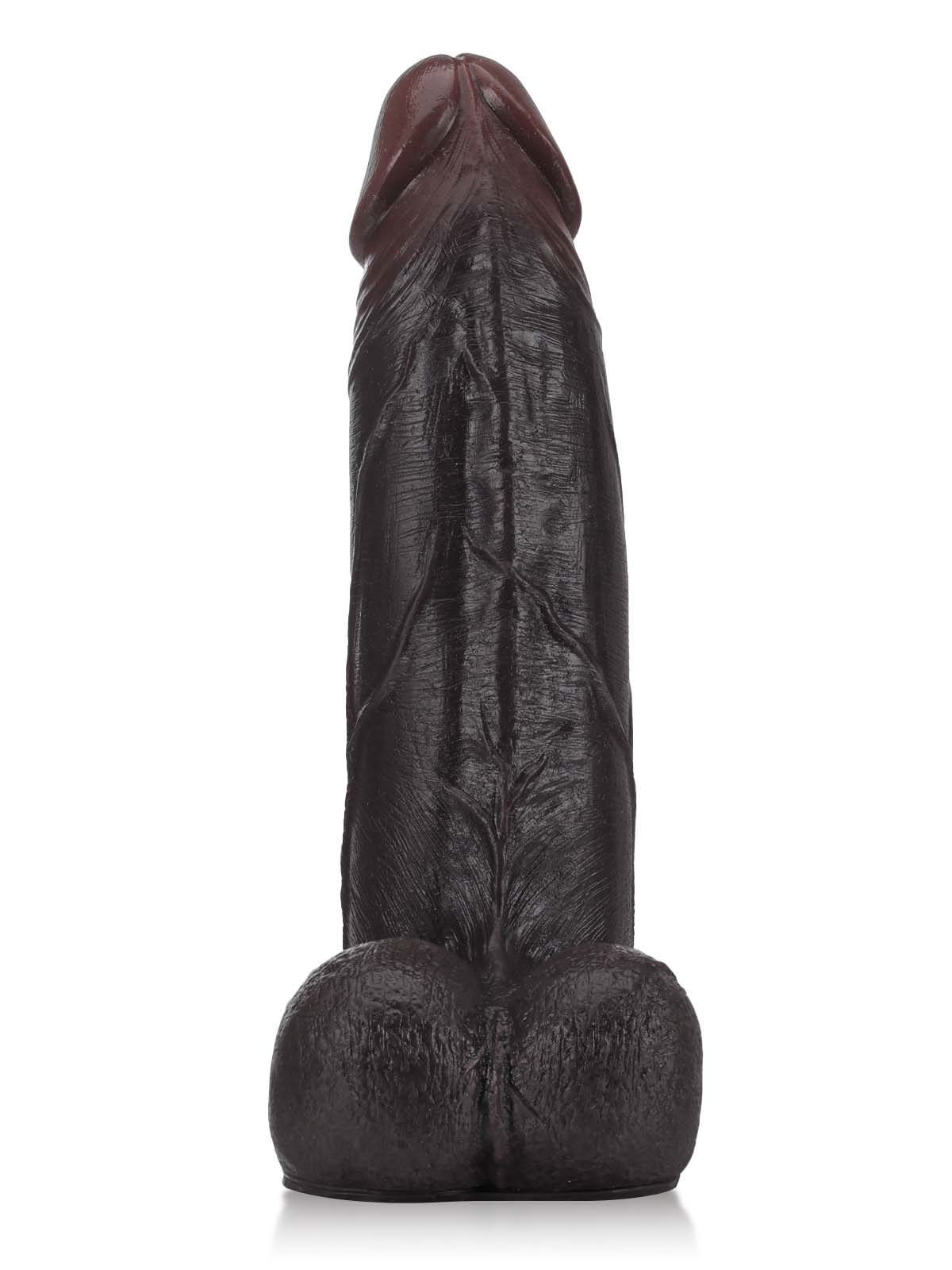 Raptor  10" x 2.5" Huge Thick Sliding Skin Vac-U-Lock Dildo With Moving Balls & Suction Cup