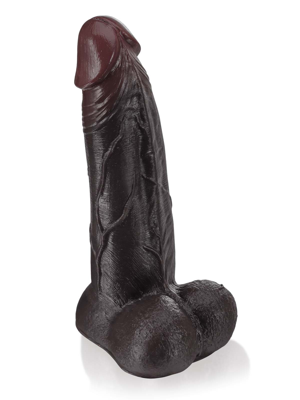 Raptor  10" x 2.5" Huge Thick Sliding Skin Vac-U-Lock Dildo With Moving Balls & Suction Cup