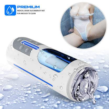 Leten A380 Piston Automatic Telescopic Masturbation Cup