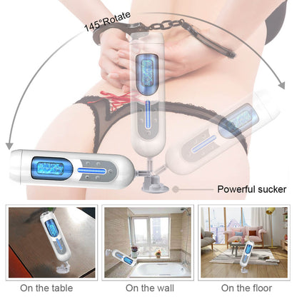 Leten A380 Piston Automatic Telescopic Masturbation Cup
