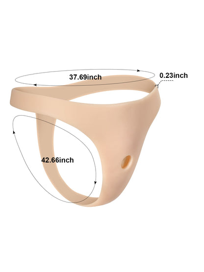 Silicone Strap-on Can Be Used With Suction Cup Dildo (Dildo Not Included)