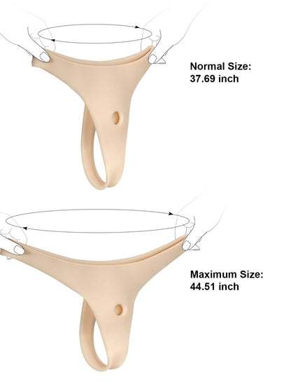 Silicone Strap-on Can Be Used With Suction Cup Dildo (Dildo Not Included)