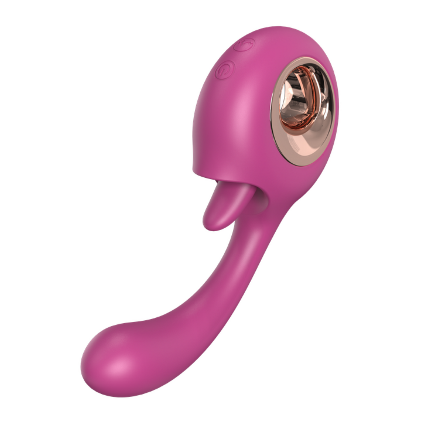 Flutter-Gasm Licking Tongue & G-Spot Dual Action Vibe - Powerful and Waterproof!